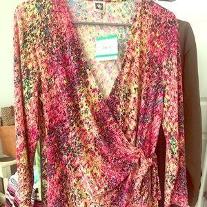 Anne Klein long sleeve blouse